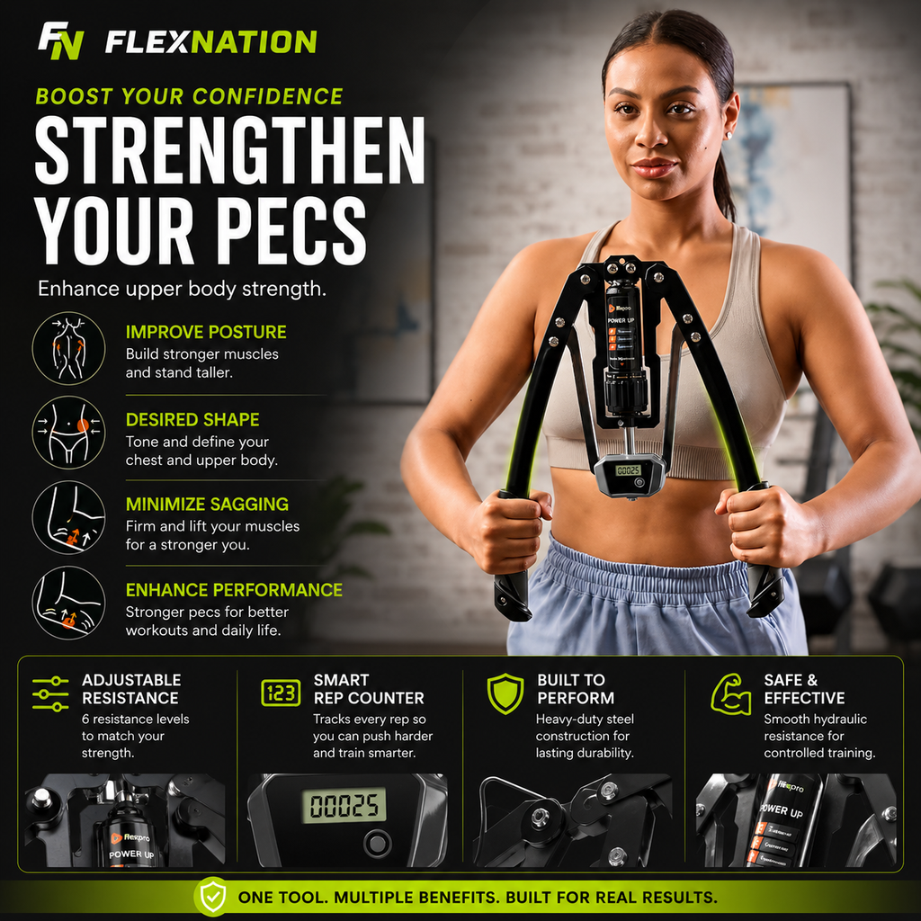 FlexNation TitanPress — Hydraulic Power Trainer